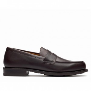 Paraboot Adonis Loafers Herr Mörkbruna | XJK-967401