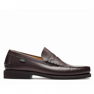 Paraboot Brighton Loafers Herr Mörkbruna | UQG-146253