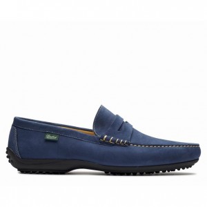 Paraboot Cabrio Loafers Herr Blå | SKO-124863