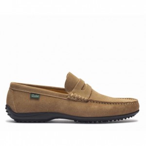 Paraboot Cabrio Loafers Herr Khaki | GJV-890237