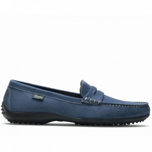 Paraboot Corvette Loafers Dam Blå | BHJ-082135