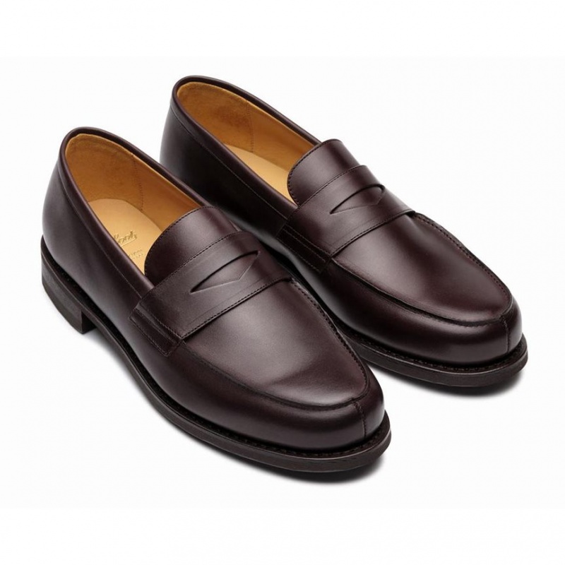 Paraboot Adonis Loafers Herr Mörkbruna | XJK-967401