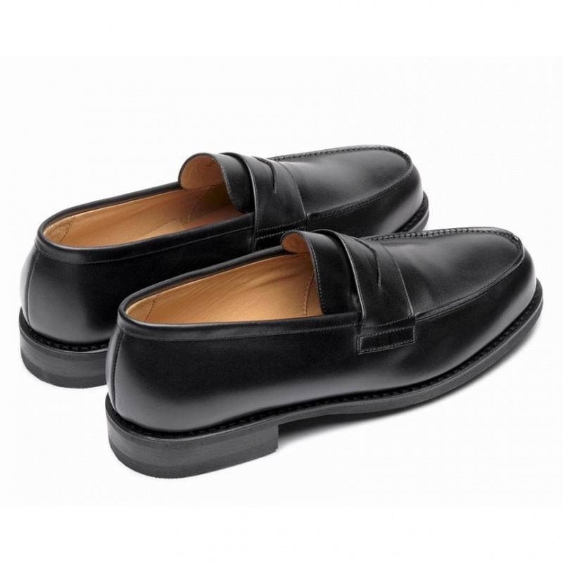 Paraboot Adonis Loafers Herr Svarta | HOZ-620381