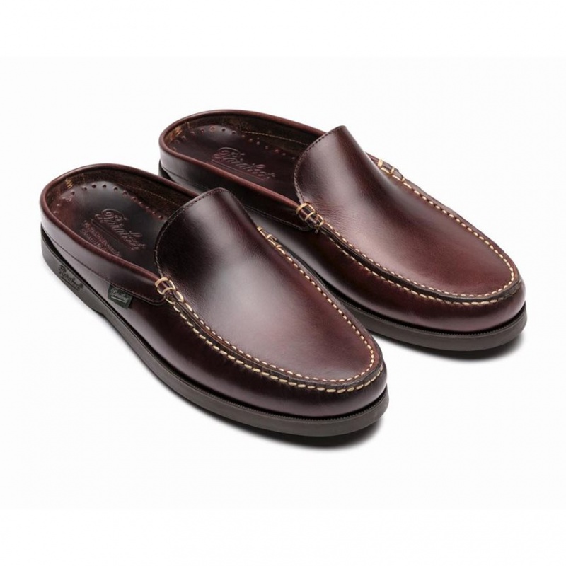 Paraboot Bahamas Loafers Herr Mörkbruna | WSI-483756