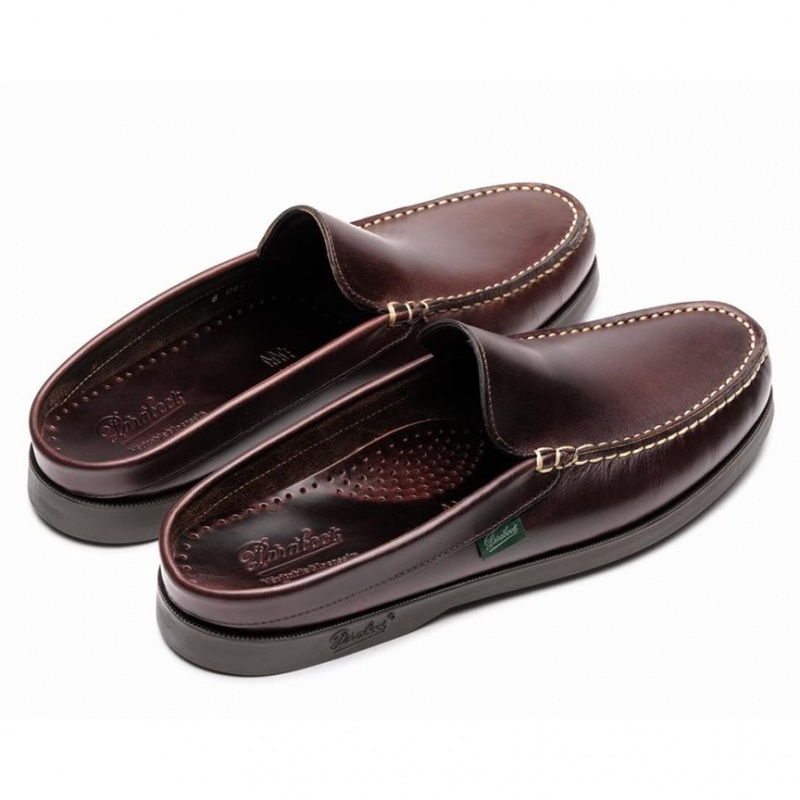 Paraboot Bahamas Loafers Herr Mörkbruna | WSI-483756