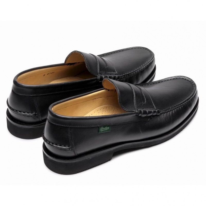 Paraboot Brighton Loafers Herr Svarta | RQS-693278