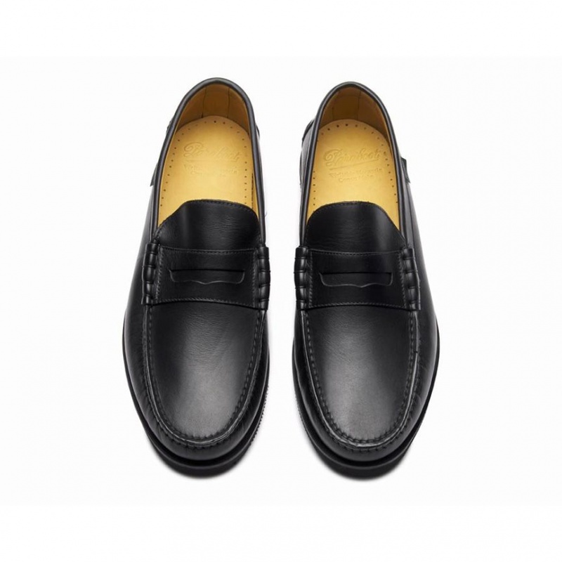 Paraboot Brighton Loafers Herr Svarta | RQS-693278