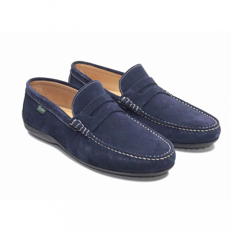 Paraboot Cabrio Loafers Herr Blå | BAF-308927