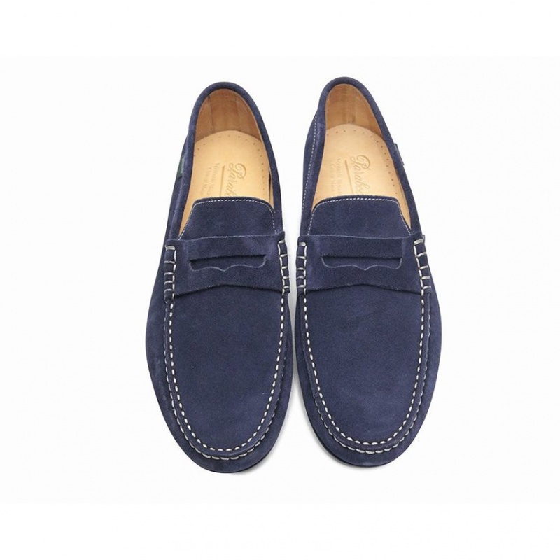 Paraboot Cabrio Loafers Herr Blå | BAF-308927