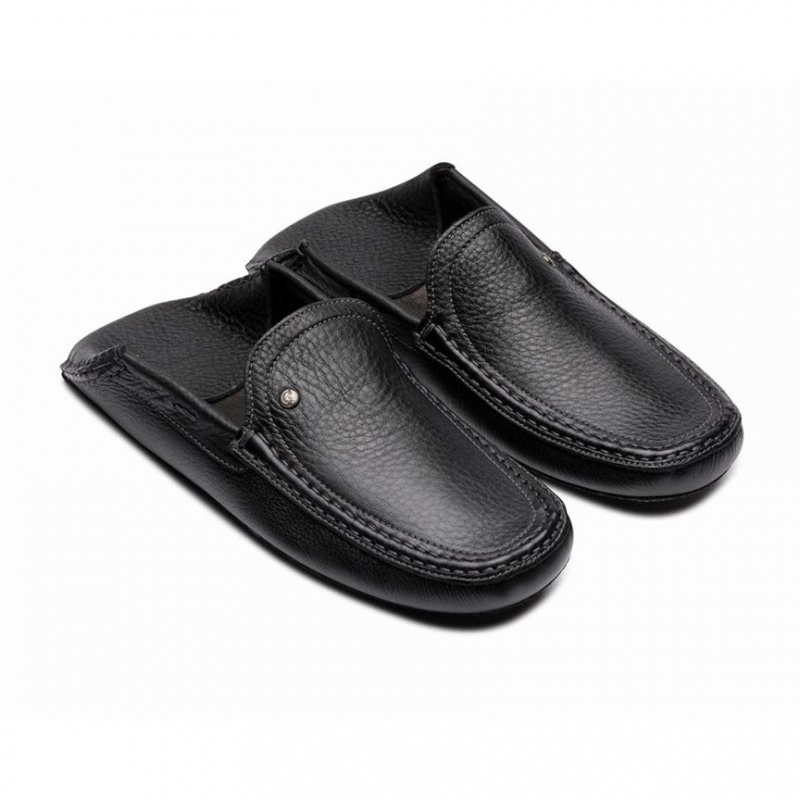 Paraboot Loft Loafers Herr Svarta | TQI-035672