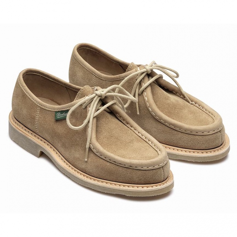 Paraboot Mirabelle Derbyskor Dam Khaki | ORW-382741