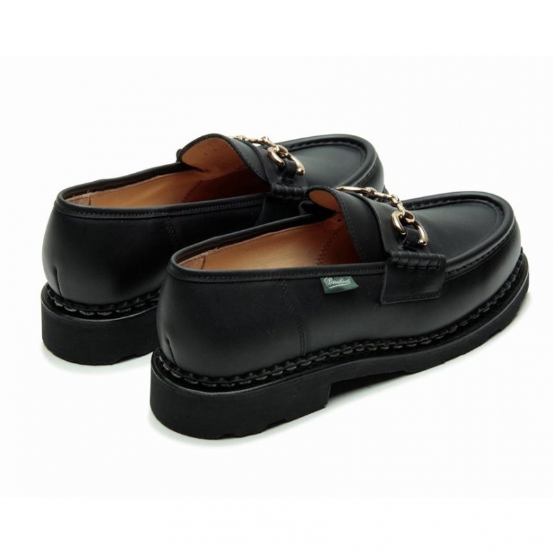 Paraboot Orsay Mors Loafers Dam Svarta | VZM-723680