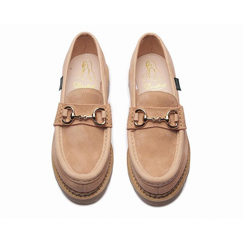 Paraboot Orsayti Nd Loafers Dam Khaki | FAT-173592