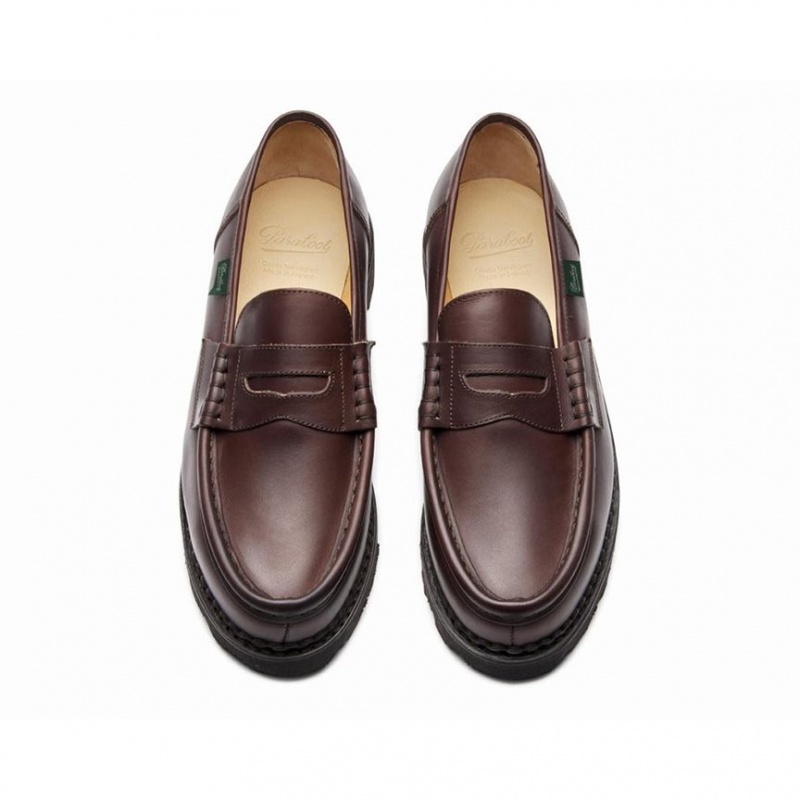 Paraboot Reims Loafers Herr Mörkbruna | FER-038571